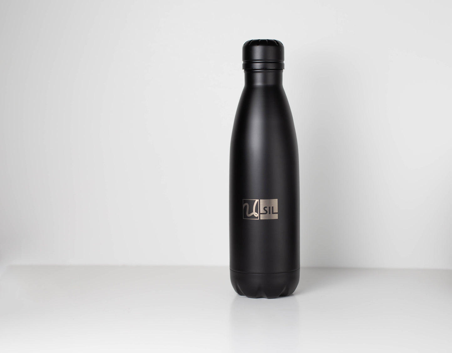 17oz Water Bottle - Black